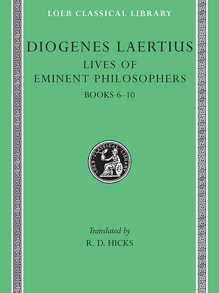 Diogenes Laertios: Żywoty znanych filozofów, Tom II