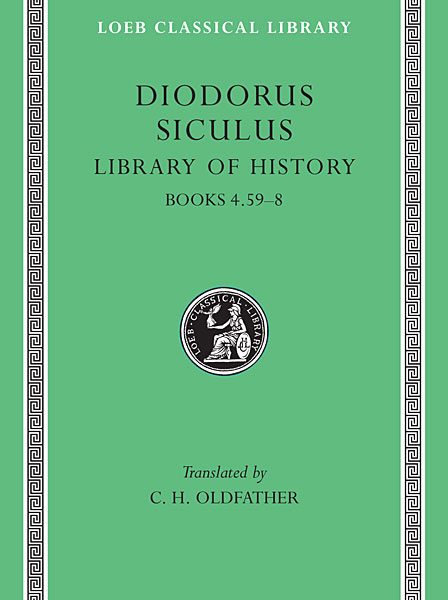 Diodor Sycylijski: Biblioteka Historyczna, Tom III
