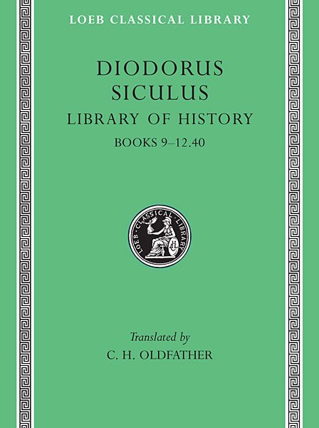 Diodor Sycylijski: Biblioteka Historyczna, Tom IV