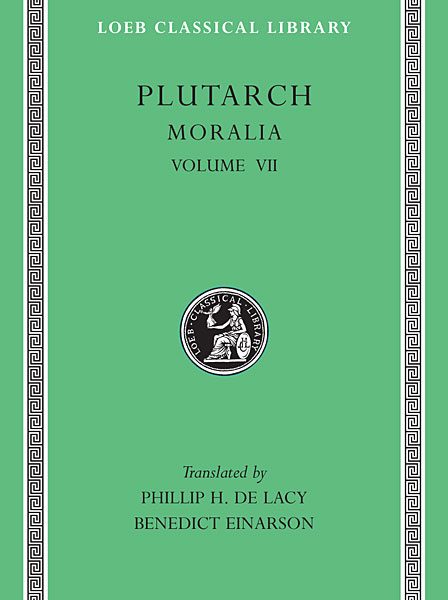 Plutarch: Moralia, Tom VII